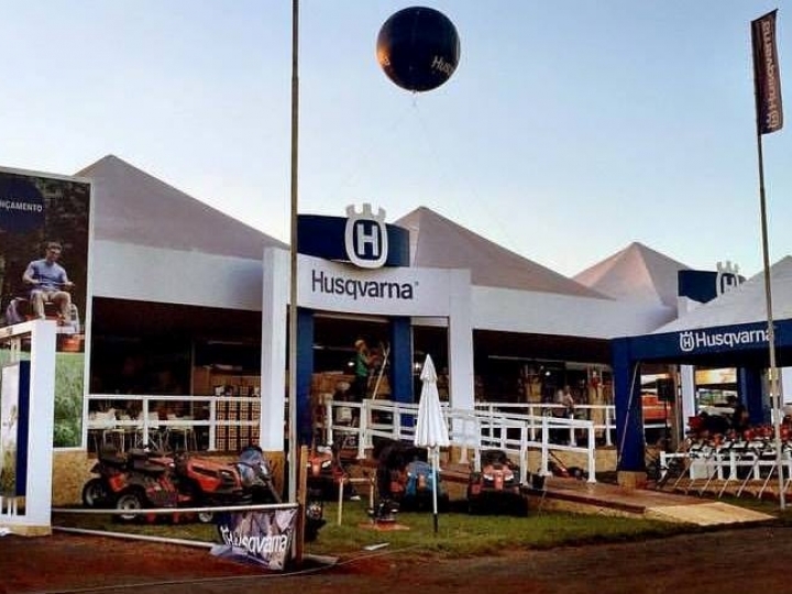 Husqvarna comemora 330 anos de atuação e apresenta portfólio completo de soluções na Agrishow 2019