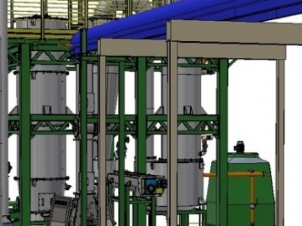 Tecnologia desenvolvida pela Bioware possibilita o abastecimento de fornos a partir da pirólise de matérias-primas como o eucalipto ou lixo urbano. Foto: Bioware