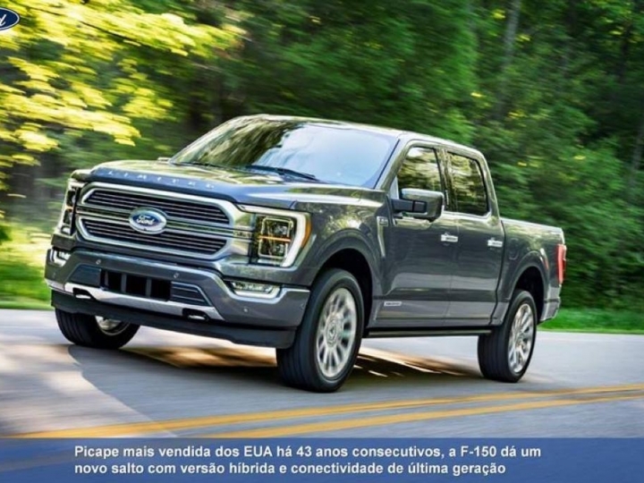 Ford apresenta a nova F-150, a picape mais potente, tecnológica e inovadora da categoria
