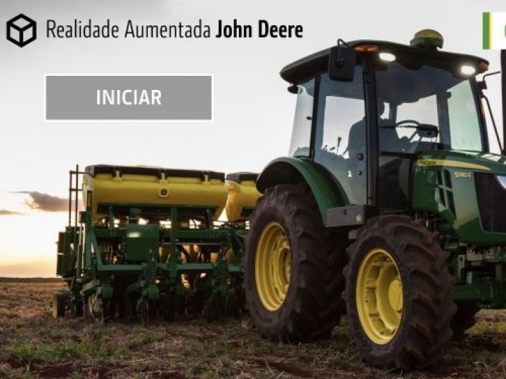 John Deere lança aplicativo de realidade aumentada