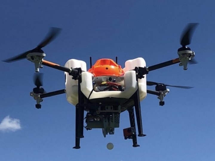 Bunge emprega Drones para controle biológico da lavoura de cana