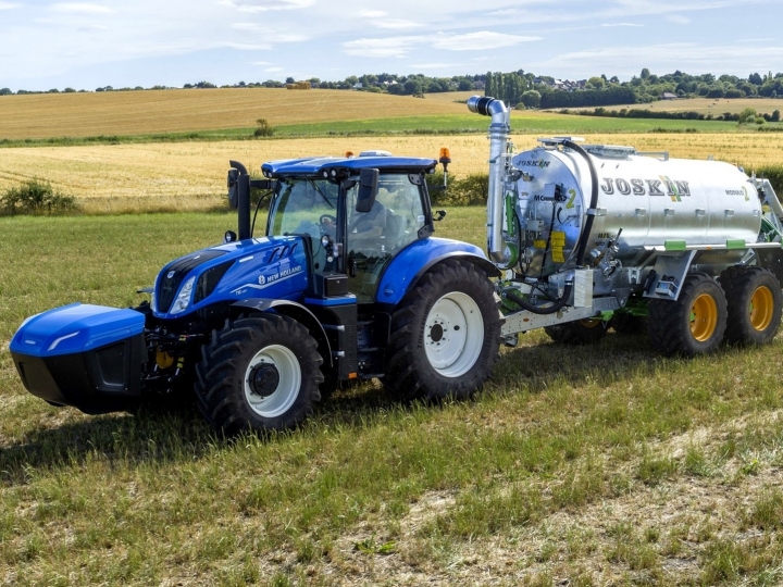 Trator New Holland movido a metano chega ao mercado mundial em 2021