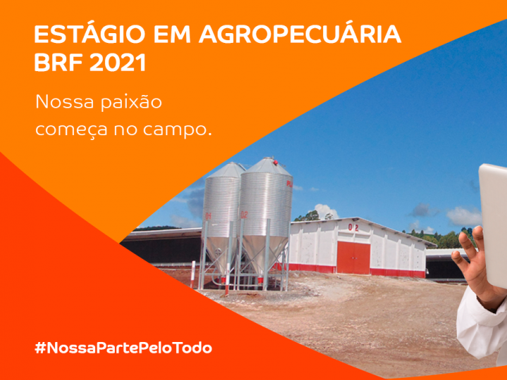 BRF abre inscrições para programa de estágio em agropecuária
