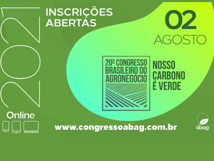 Congresso Brasileiro do Agronegócio 2021 avalia os aspectos para o desenvolvimento do mercado de carbono verde no país