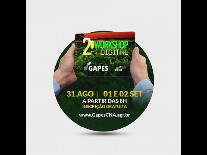 2º WorkShop Digital: evento de pesquisa do GAPES voltado ao agronegócio