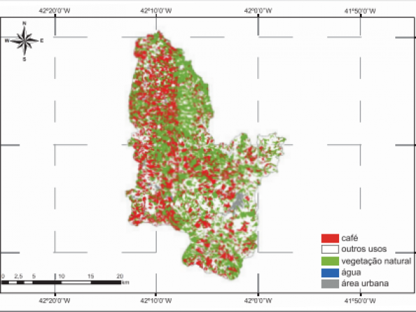 Os resultados mostram que essa é uma alternativa para agilizar e baratear o acompanhamento da dinâmica do uso da terra e as trajetórias da ocupação da cafeicultura nas diferentes regiões produtoras do País. Foto: Divulgação