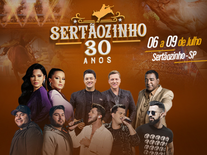 Programação do Rodeio de Sertãozinho 2022