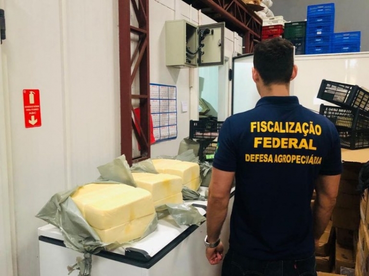 Operação conjunta apreende mais de 6,8 mil quilos de produtos clandestinos 