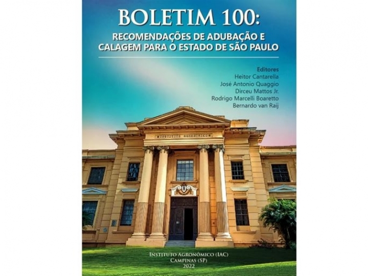 Versão 2022 do Boletim 100 é lançada pelo IAC 