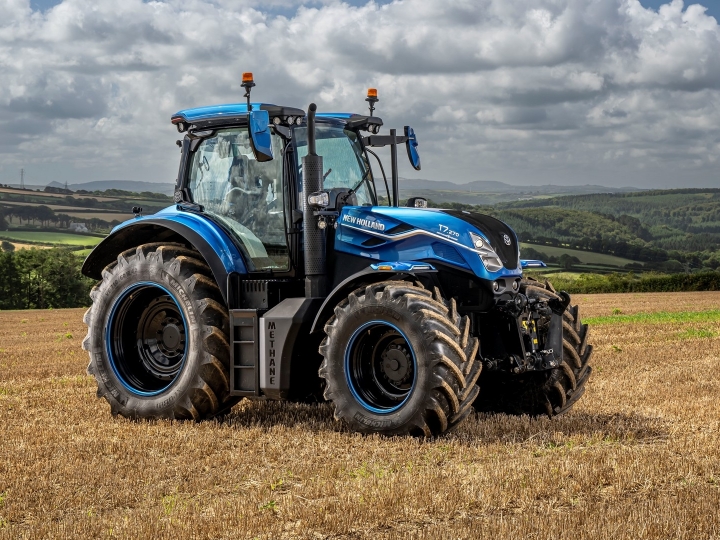 CNH Industrial apresenta o primeiro protótipo de trator a gás natural liquefeito do mundo