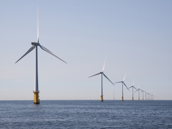 Projeto eólico offshore Crosswind & Ecowende da Shell e Eneco nos Países Baixos (Foto: Banco de imagens)
