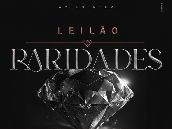 Leilão Raridades será realizado em Ribeirão Preto nos dias 7 e 8 de junho