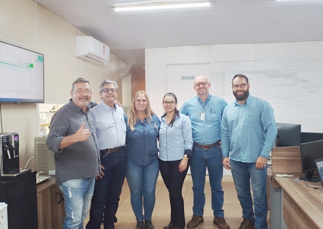 Hoje, dia 28 de agosto de 2024, fomos recepcionados pelo Oudelso, um grande amigo e sua equipe de manutenção da Usina São José da Estiva, muito obrigado pela parceria irmão!