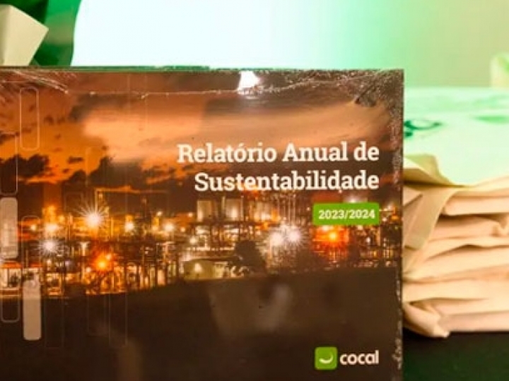 Cocal publica Relatório Anual de Sustentabilidade 2023/2024 e apresenta iniciativas que destacam o impacto positivo para a sociedade