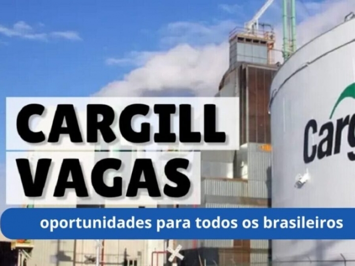 Quais são as vagas de emprego disponíveis na Cargill? 