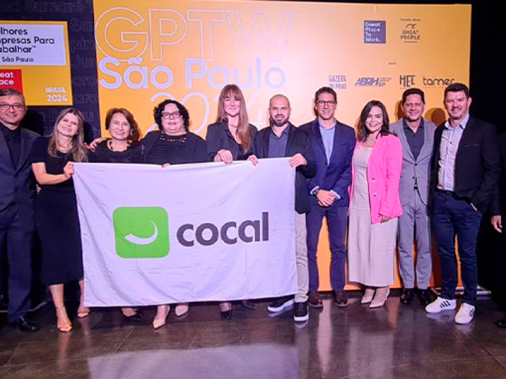 Cocal está entre as “Melhores Empresas para Trabalhar em SP” pelo terceiro ano consecutivo