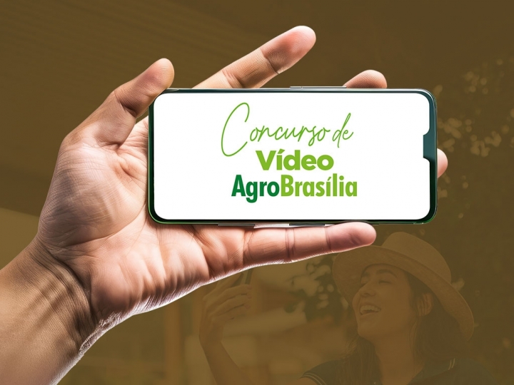 Feira AgroBrasília lança concurso de vídeos com premiação de até R$ 3 mil