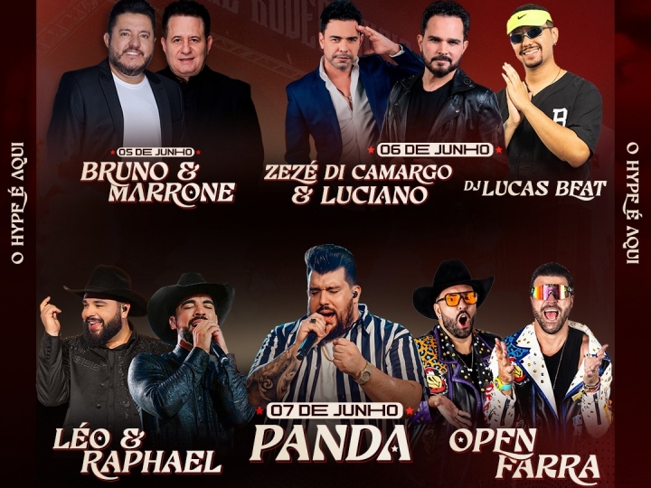 Bruno & Marrone abrem o Pontal Rodeo Music no dia 5 de junho