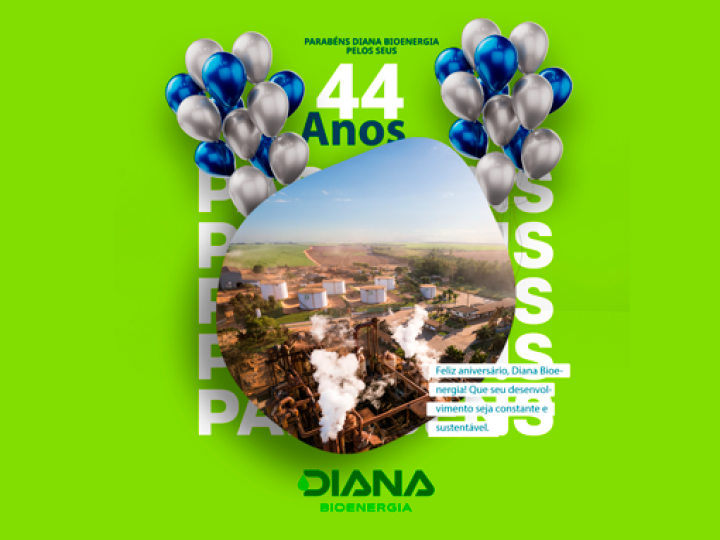 Diana Bioenergia celebra 44 anos de história