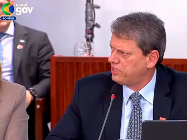 Tarcísio de Freitas (Republicanos), governador de São Paulo (Foto: Reprodução/YouTube)