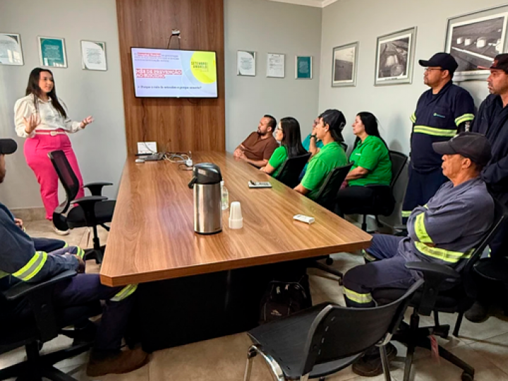 Nova Era Bioenergia promove palestra sobre saúde mental no Setembro Amarelo