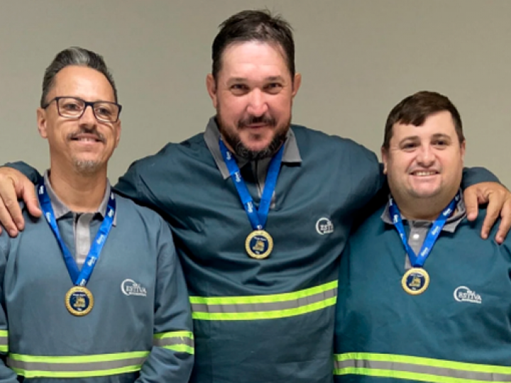 Programa Direção Segura premia três motoristas na Usina Estiva