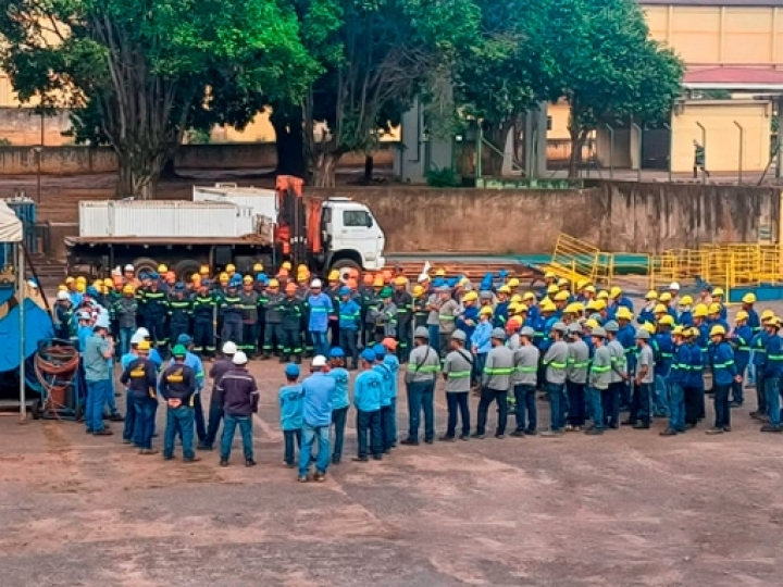 Usina São José da Estiva: Pausa na manutenção para falar de Segurança!