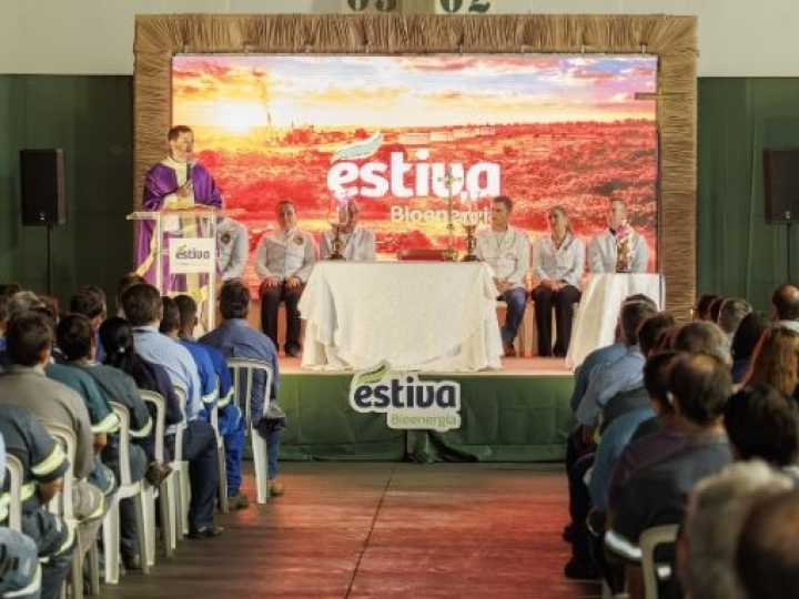 Estiva Bioenergia celebra Missa em ação de graças por mais uma safra