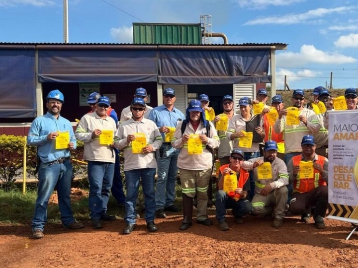 Colombo Agroindústria realiza ações do Maio Amarelo com foco em segurança e saúde
